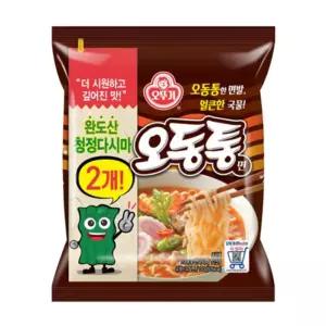 오뚜기 오동통면 1BOX (40봉) 오뚜기라면 라면 봉지라면 차박