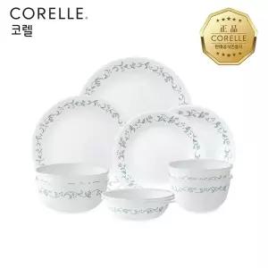코렐 컨트리커트지 한국형 2인 10P 원형 홈세트