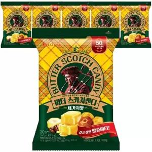 롯데 스카치 캔디 세가지 317g x 6개(1box)