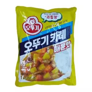 오뚜기카레 매운맛 1kg 카레라면 어묵야채볶음밥 노오븐라자냐 돼지껍데기 활용
