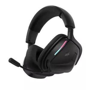 커세어 Corsair VOID v2 RGB 무선 게이밍 헤드셋, RDA0052, 블랙 게이밍 헤드셋  정품벌크상품  [병행수입 국내재고보유 당 일 출 고 예 정]