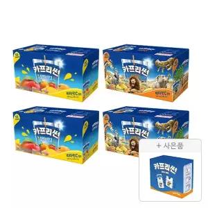 [카프리썬] 오렌지망고 200ml, 10입 , 2개 + 사파리 200ml, 10입 , 2개 (총 40개) + 증정(접이식 컵홀더,1개)