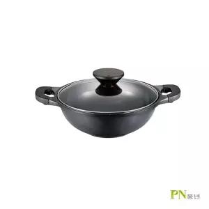EK PN풍년 펄블랙주물IH 전골냄비 26cm 스텐냄비/양은냄비/라면냄비/미니냄비/큰냄비/사골냄비