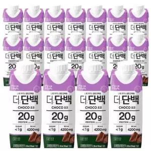 [셀러허브]빙그레 더단백 드링크 초코 250ml 18개 단백질음료 (S44015019)