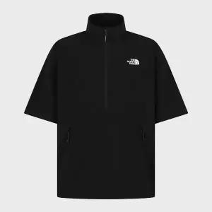 매장정품 노스페이스 THE NORTH FACE NT7KS18J 화이트라벨 쿨벤트 반팔 아노락 BLK