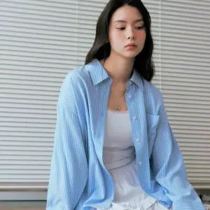 [스타필드 고양 로엠] 올데이셔츠 링클프리 오버핏 셔츠_RMYWG23R12