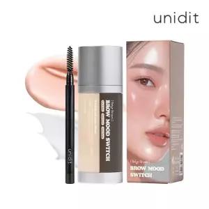 유니딧 브로우 무드 스위치 올인원 염색제 베이지 브라운 60ml 1개 눈썹염색