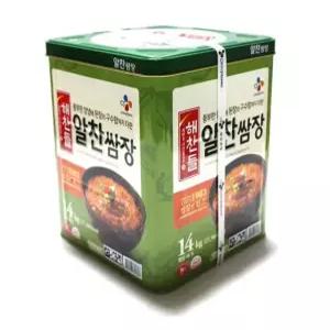 CJ제일제당 해찬들 알찬쌈장 14kg