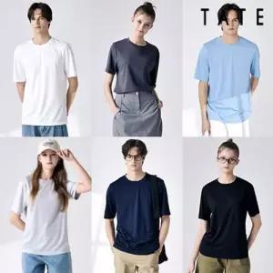 [TATE] 테이트 26SS 남여공용 올데이 에어 쿨 스킨 썸머 티셔츠 6종