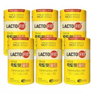 락토핏 골드 2g x 50포 6통 여성유산균 임산부유산균 장유산균 배변활동 종근당락토핏