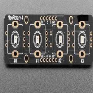5752 I2C 쿼드 로터리 엔코더 브레이크아웃 - STEMMA QT / QWii호환c
