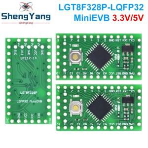 TZT LG호환T8F328P LQFP32 MiniEVB 3.3V / 5V는 Arduino호환 사용 HT42B534-1 드라이버와 완벽하게 호환되