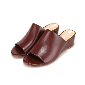 [AK수원점] [BABARA] 바바라 3컬러 5cm 웨지 슬라이드 뮬 슈즈 BBI731