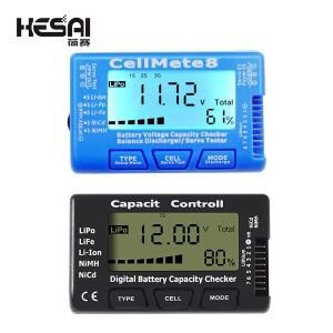 RC Cellmeter8 디지털 배터리 용량 검사기 LiPo LiFe 리튬 이온 Nicd NiMH 전압 테스터