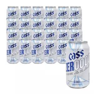 카스 올 제로 350ml 24캔 / 맥주맛 탄산음료 무알콜