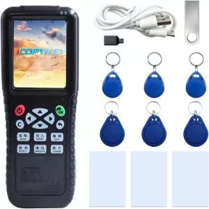 에딘루이스 X100 T5577 키 팹/카드 및 13.56mHz IC 태그가 있는 액세스 제어 시스템용 다주파 스마트 리더