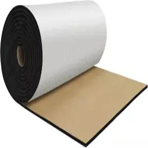 X AutoHOX 236mil 6mm 6.5sqft 사운드 데드닝 매트 알루미늄 호일 폼 열 차폐 소재 후드 보트 엔진 커버