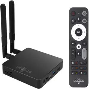 Ugoos AM6B Plus TV 박스 Amlogic S922X-J Android 9.0 DDR4 4GB RAM ROM WiFi6 1000M 이더넷 USB 3.0