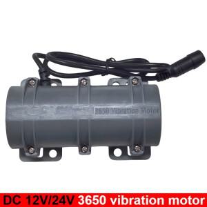 미니 소형 진동 전동 12V/24V 3800rpm 10W 경보 시스템 마사지 침대 의자 속도 조절 피드