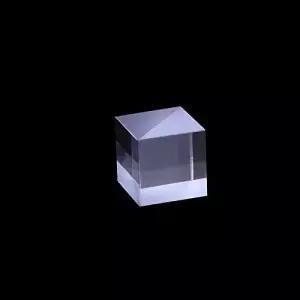 광학 유리 큐브 이색 빔 스플리터 프리즘 비율 50 스펙트로 시센스 20X20X20MM