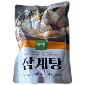 바르온 삼계탕 1kg 4개 복날 밀키트