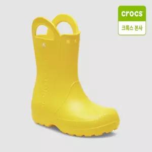 크록스 핸들 잇 레인부츠 토들러 옐로우 211056-730