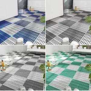 조립식 욕실 미끄럼방지매트 화장실 물빠짐 바닥패드 tpe