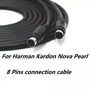 Harman Kardon Nova Pearl용 오디오 확장 연결 케이블 고품질 8핀 와이어 인터페이스 메인 및 보조 스피커