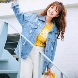 청 빅사이즈청자켓 2컬러 남녀공용 자켓 커플룩 데님 오버핏