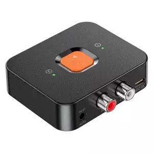 블루투스 6.0 수신기 3.5 AUX 잭 RCA 무선 어댑터 스테레오 음악 오디오 스피커/앰프용