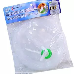IKWA56970 자바라 물통10L 약수터 캠핑용 생수 접히는 휴대용