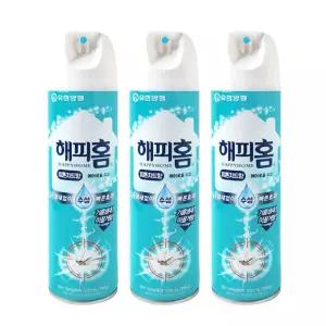 해피룸066 모기제거 수성 에어로솔 피톤치드향 3개