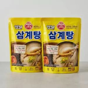 오뚜기 옛날 삼계탕 900g, 2개