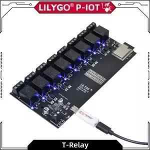 릴리고 T릴레이 ESP32 5V 모듈 8 채널 옵토 커플러 절연 무선 개발 보드 Arduino 용 WIFI Bluetooth