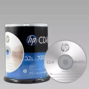 HP Media CD-R 52x 700MB 케이스) 케익 (100p