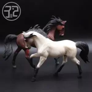 안달루시안 종마 영국 컬렉션 시뮬레이션 동물 말 모델 장식 홈 액세서리