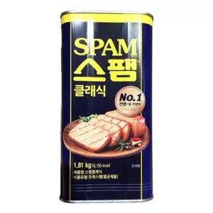 씨제이 스팸 클래식1.81KG 스팸 햄캔 햄통조림