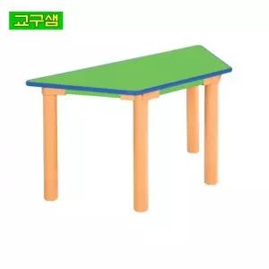 열린 교구샘 사다리꼴 영아 H530 안전 어린이 연두 유아 학습대 H84-2