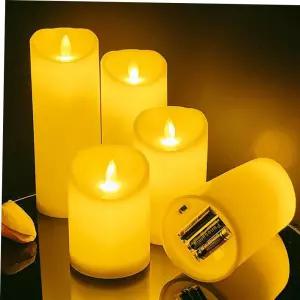 전자양초 LED 양초 촛불 전기 건전지 전자 인조 캔들 초 2size