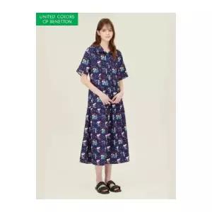 시어서커 패턴 원피스_BAOPA1631