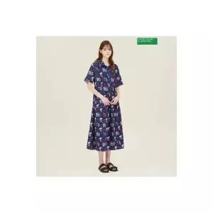 시어서커 패턴 원피스 BAOPA1631
