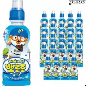 아이음료 뽀로로 밀크맛 235ml 24개