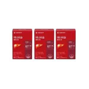 대웅제약 에너씨슬 콜레다운 밀크씨슬 850mg x 30캡슐 3박스 3개월분