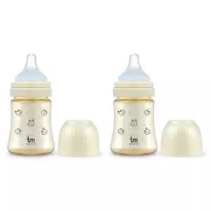 토비앤몰리 신생아 수유 젖병 젖꼭지 1단계 180ml X2 BNS