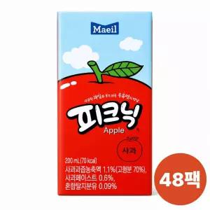매일 피크닉 200ml 사과 48팩