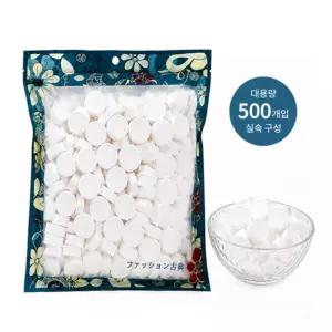 아쿠아 코인 티슈 500P 동전티슈 행주 타올 일회용