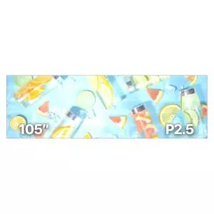 알에프 LED전광판 P2.5 실내외 광고용 105인치 디지털사이니지