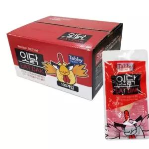강아지육포 강아지 잇닭 대용량 닭가슴살 영양 간식 20gX100개