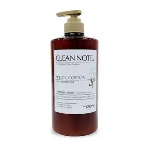 클린 노트 모발 순수한 트리트먼트 손상 화이트 목욕 샤워 코튼향 용품 샴푸 800ml