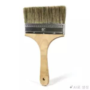완자몰 막붓 5형 도배붓 페인트붓 브러쉬 평솔 빽붓 청소붓 평붓